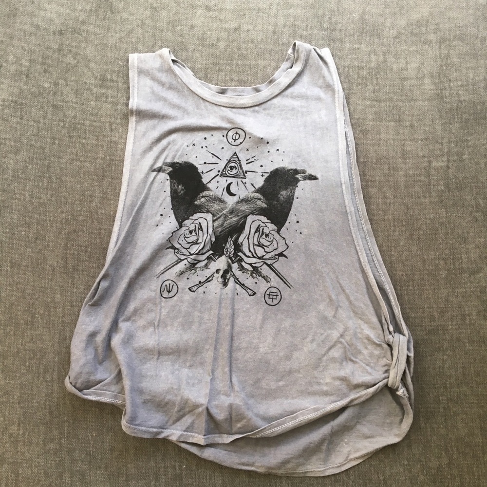 Urban Outfitters, Black Moon top.